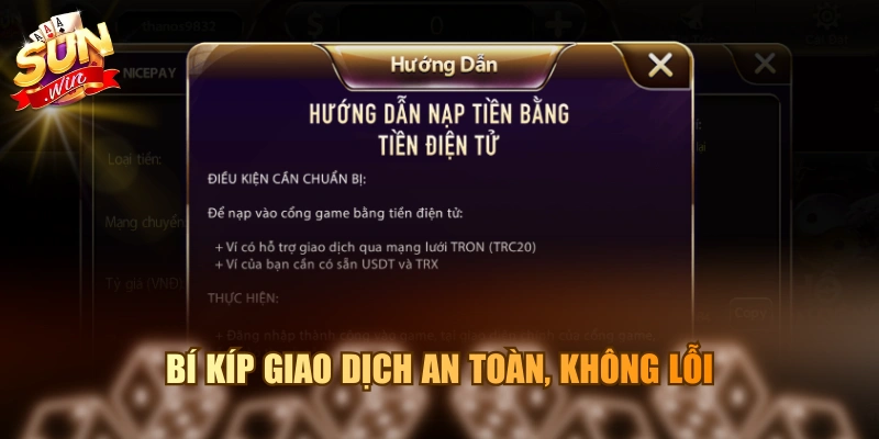 Bí kíp giao dịch an toàn, không lỗi