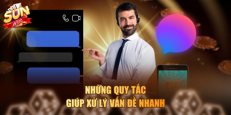 Những quy tắc giúp xử lý vấn đề nhanh